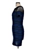 Beware! Stripes Blue Cocktail Dress Size M (estimated) - photo 5