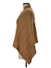 Top It Off 100% Acrylic Brown Poncho One size - photo 5