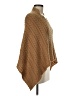 Top It Off 100% Acrylic Brown Poncho One size - photo 4