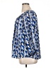 Sunny Leigh 100% Polyester Blue 3/4 Sleeve Blouse Size XL - photo 5