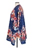 Umgee 100% Polyester Blue Kimono Size 1X - photo 5
