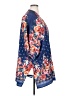 Umgee 100% Polyester Blue Kimono Size 1X - photo 4