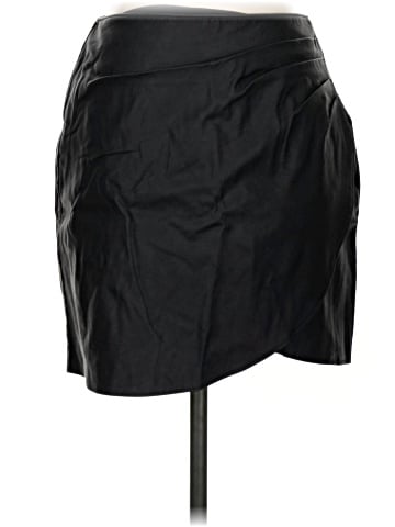 Abercrombie & Fitch Faux Leather Skirt (view 1)