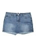 Seven7 Blue Denim Shorts Size 16 - photo 1