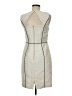 H&M 100% Polyester Tweed Ivory Cocktail Dress Size 8 - photo 2