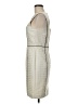 H&M 100% Polyester Tweed Ivory Cocktail Dress Size 8 - photo 5