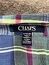 Chaps 100% Cotton Plaid Green Long Sleeve Button-Down Shirt Size 1X - photo 4