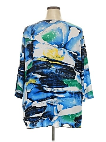 Maggie Barnes 3/4 Sleeve Top (view 2)