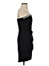 Amanda Uprichard 100% Polyester Solid Black Cocktail Dress Size S - photo 4