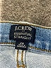 J.Crew Factory Store Hearts Blue Jeans Size 28 waist - photo 4