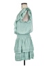 Mustard Seed 100% Polyester Teal Cocktail Dress Size M - photo 5