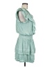 Mustard Seed 100% Polyester Teal Cocktail Dress Size M - photo 4