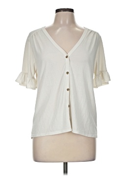 Green Envelope Short Sleeve Henley
