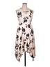 Candie's Floral Tan Cocktail Dress Size XL - photo 1