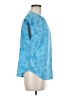 Fun2Fun 100% Polyester Blue Short Sleeve Blouse Size M - photo 4