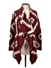 Moon 100% Acrylic Burgundy Poncho Size S - photo 1