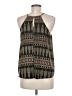 I. Joah 100% Polyester Brown Sleeveless Blouse Size M - photo 2