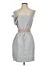 BCBGeneration Gray Cocktail Dress Size S - photo 1