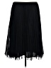 Worthington 100% Polyester Solid Black Formal Skirt Size XL - photo 2