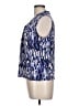 Calvin Klein Blue Sleeveless Blouse Size L (petite) - photo 5