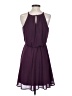 Blue Rain 100% Polyester Solid Purple Cocktail Dress Size S - photo 2