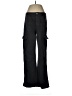 Zara 100% Cotton Black Cargo Pants Size 8 - photo 1