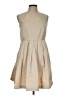 Zara Basic 100% Cotton Solid Tan Casual Dress Size L - photo 1