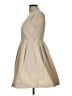 Zara Basic 100% Cotton Solid Tan Casual Dress Size L - photo 5