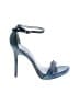 Sam Edelman 100% Leather Graphic Blue Sandals Size 8 1/2 - photo 1