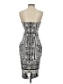 Express Graphic Gray Cocktail Dress Size 4 - photo 2