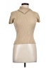 August Silk Tan Short Sleeve Turtleneck Size L (petite) - photo 1