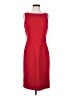 Calvin Klein 100% Polyester Solid Red Cocktail Dress Size 4 - photo 1