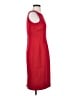 Calvin Klein 100% Polyester Solid Red Cocktail Dress Size 4 - photo 4