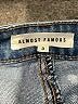 Almost Famous Stars Blue Denim Shorts Size 3 - photo 3