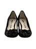 Anne Klein 100% Leather Black Heels Size 6 - photo 2