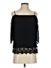 Iz Byer 100% Polyester Black Sleeveless Blouse Size XS - photo 1