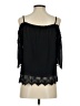Iz Byer 100% Polyester Black Sleeveless Blouse Size XS - photo 2