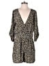 Charlie Jade Animal Print Gold Romper Size M - photo 1