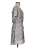 Sienna Sky 100% Polyester Paisley Blue Casual Dress Size S - photo 4