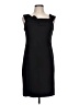 Three Dots Solid Black Cocktail Dress Size L - photo 1