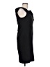 Three Dots Solid Black Cocktail Dress Size L - photo 4