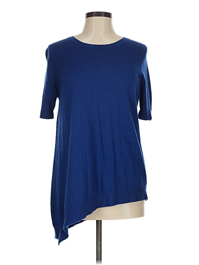 Pre-owned Banana Republic 3/4 Sleeve T-shirt In Blue