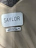 Saylor 100% Polyester Metallic Tan Cocktail Dress Size M - photo 7