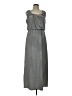 Robbie Bee Stripes Black Casual Dress Size L - photo 1