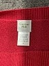 Garnet Hill Red Cashmere Pullover Sweater Size M - photo 6