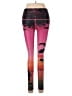 Teeki Graphic Pink Yoga Pants Size M - photo 2