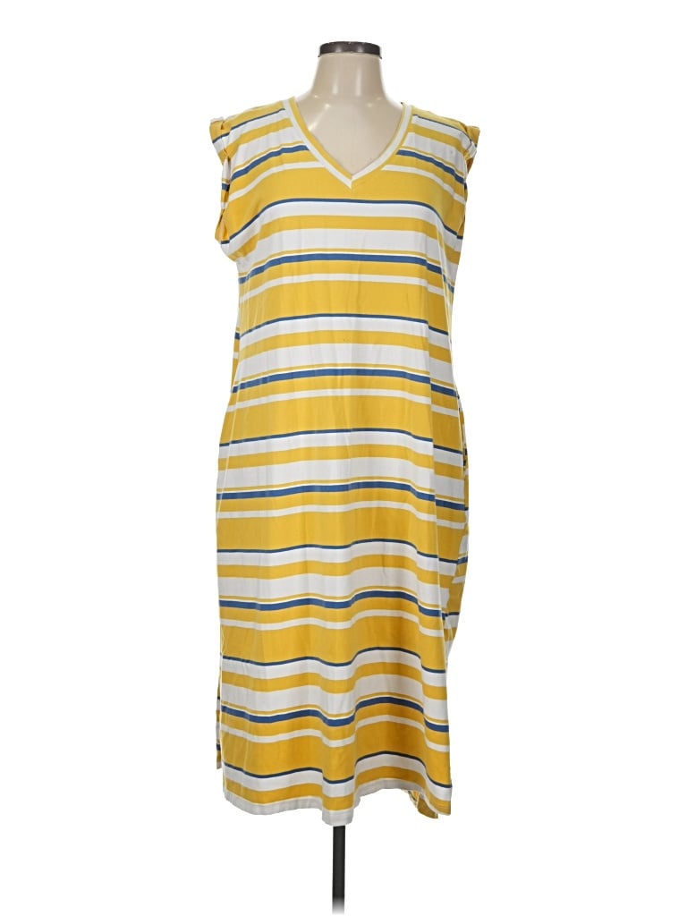 Pre-owned Umgee Casual Dress In Yellow