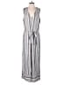 ECI Stripes Gray Jumpsuit Size M - photo 1