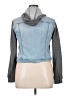 Ci Sono 100% Polyester Gray Blue Denim Jacket Size XL - photo 2