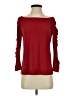 Clara Sun Woo Red 3/4 Sleeve Top Size XS - photo 1